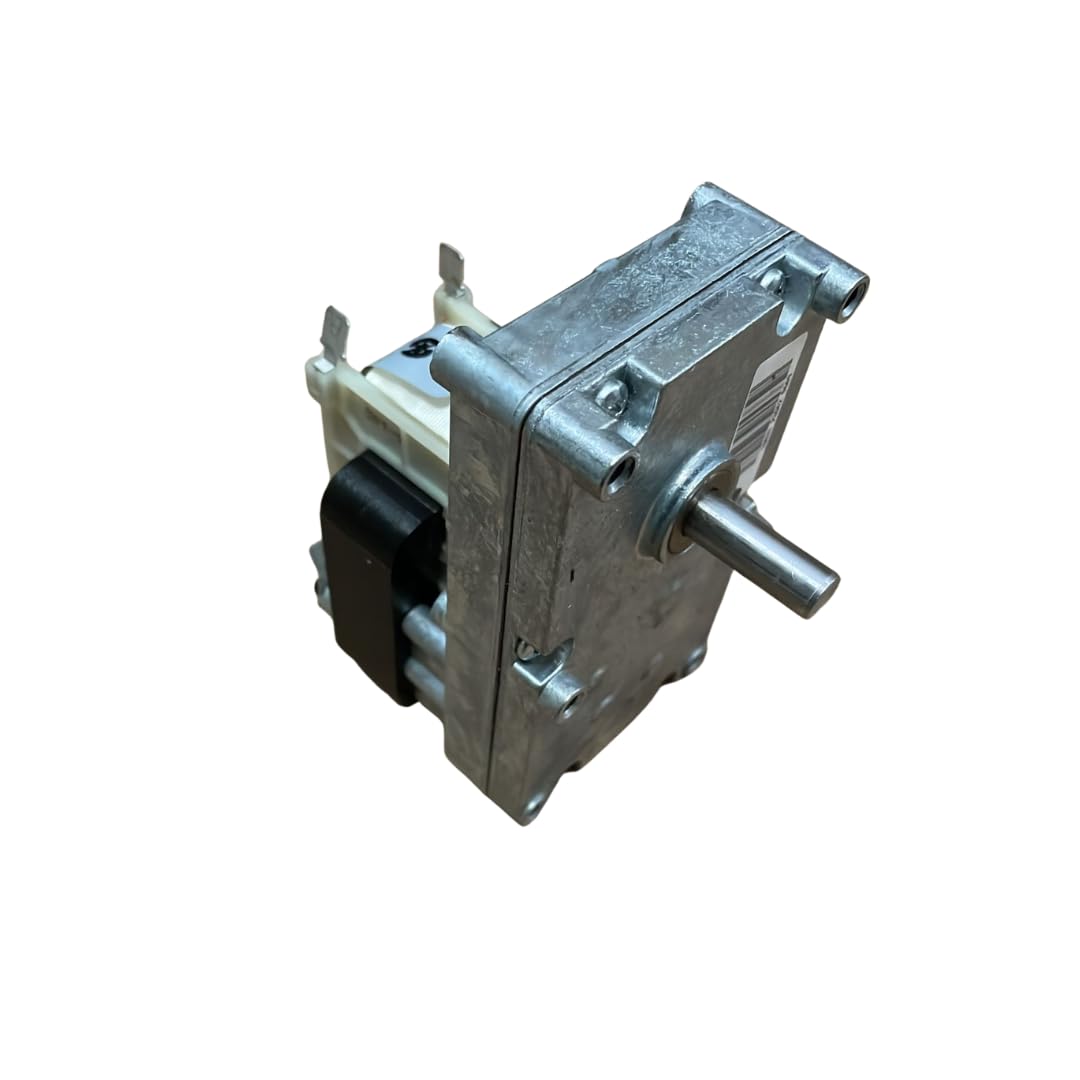 Motoriduttore Merkle Korff S11011 PER STUFA A PELLET, ALBERO 9,52 MM, 3,3 RPM, SENSO ORARIO – RIF 2103