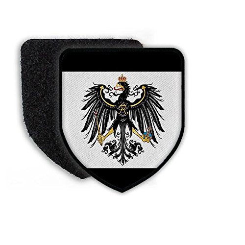 Copytec Patch Prussia Flag Eagle Germany Old Germany Sew-On Badge Old Fritz #20433