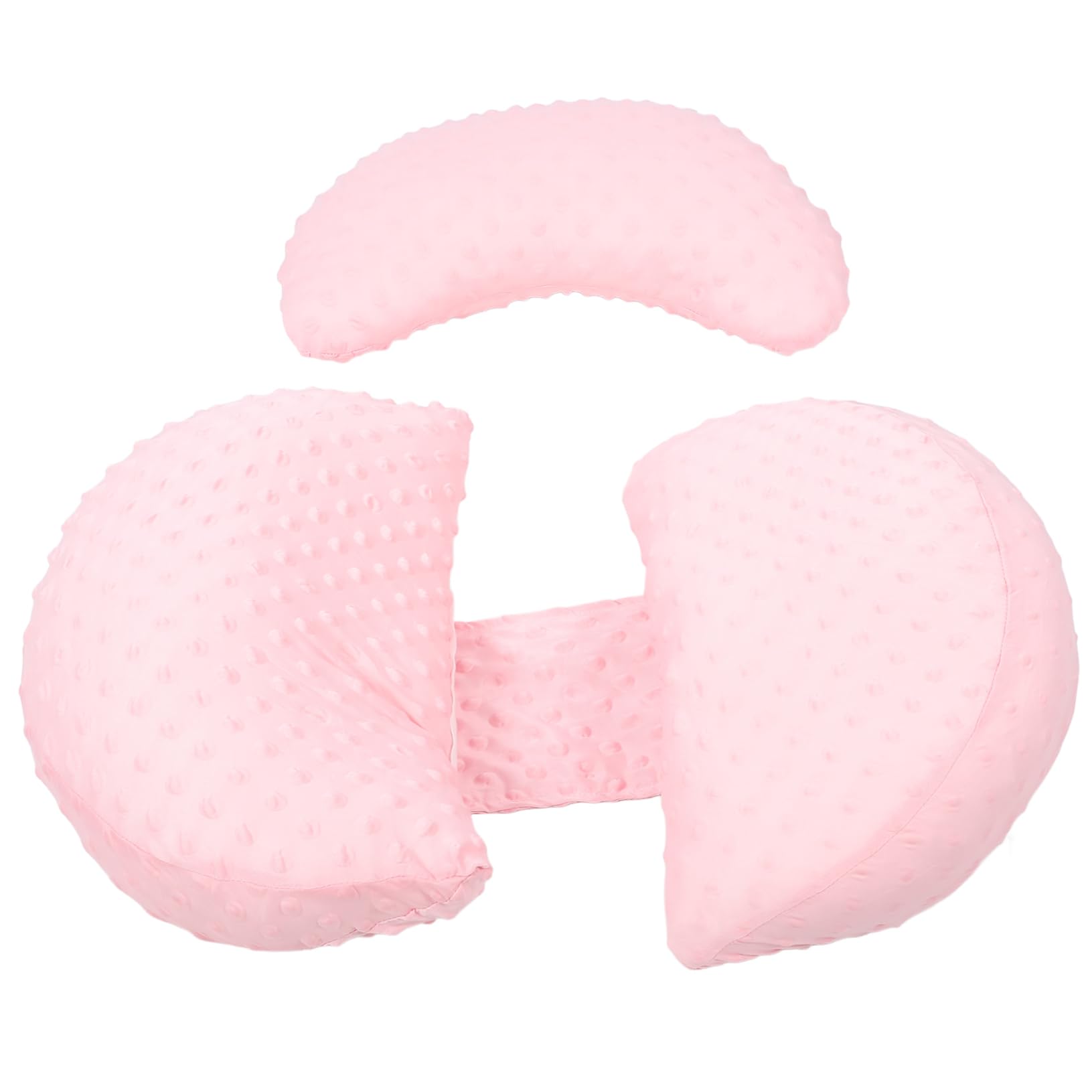 PRETYZOOM Supportive Maternity Pillow Waist and Back Pillow for Pregnant Women Cooling Pillow