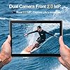PRITOM Android Tablet 10 inch, M10, 2 GB RAM, 32 GB Android 10.0 Tablet, 10.1 inch IPS HD Display, GPS, FM, Quad-Core Processor, Wi-Fi (M10 Black)