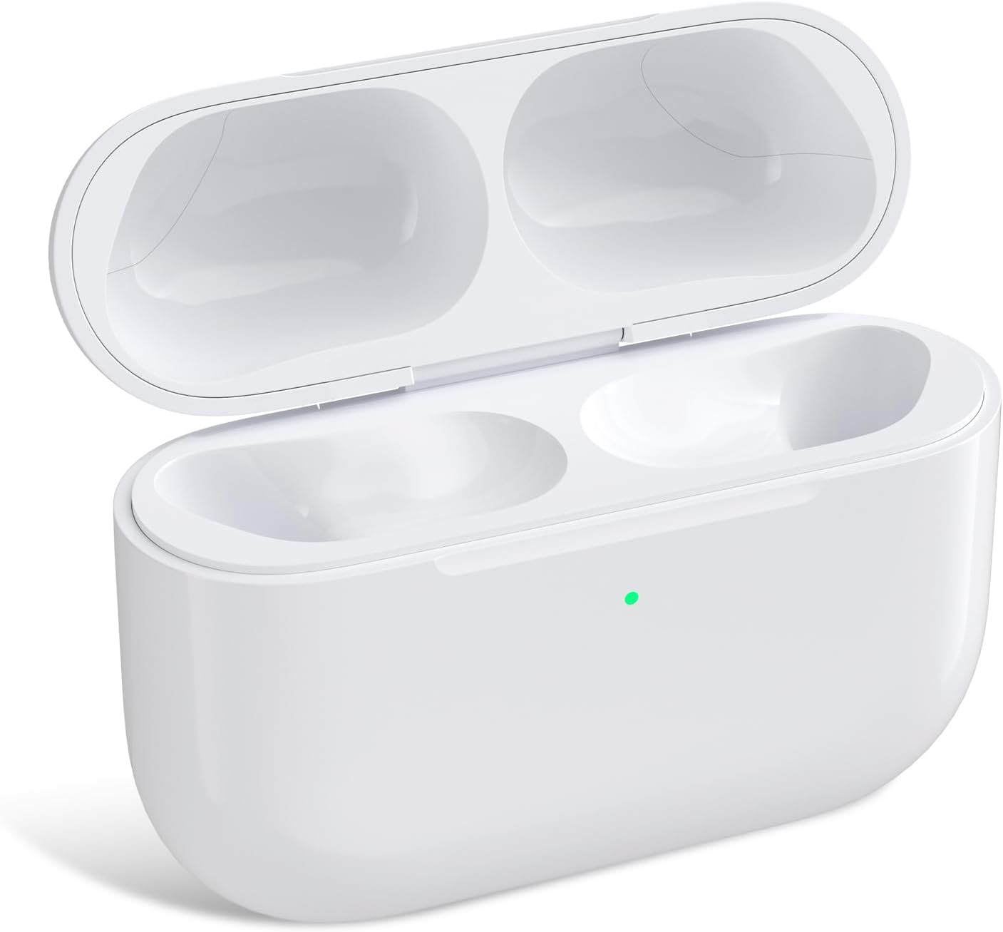 Replacement Charge Case for AirPod 3rd Generation Charging Case, Wireless Airpod Charging Cases Only with Bluetooth Pairing Sync Button, Replacement Airpod 3rd Generation(Not Pro 3)