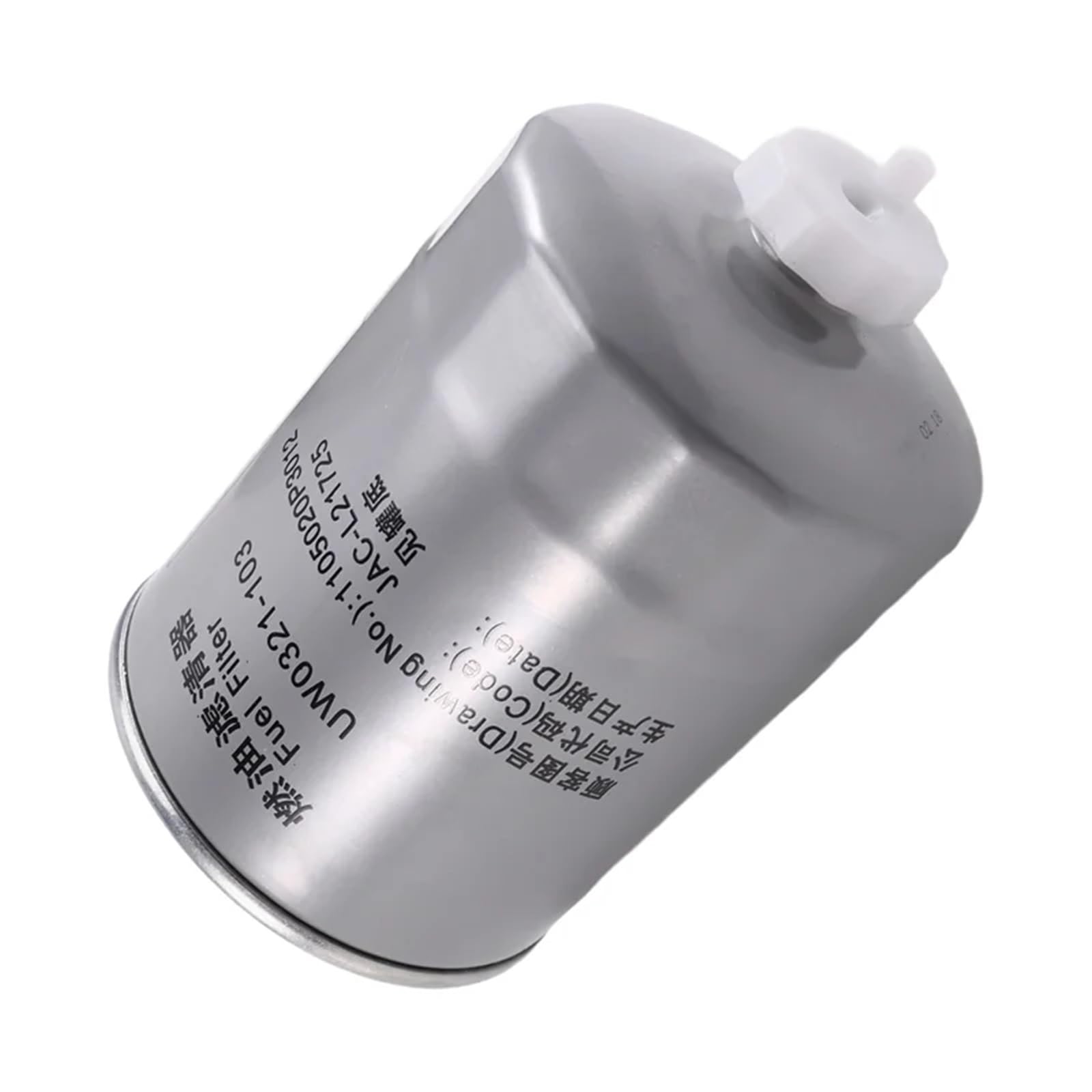 Filtro Gasoil Ajuste para JAC Shuailing T6 1105020P3012 UF0347-103 1105013P3030 pieza de repuesto filtro diésel-UW0321-103 Filtro de Combustible Diésel