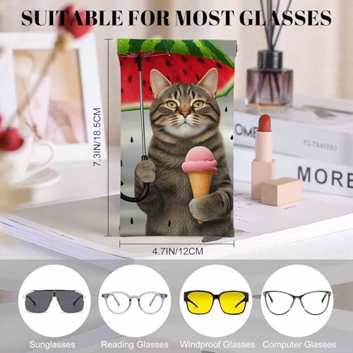 Image of Ocean Beach Glasses Case, Sunglasses Organizer Eyeglasses Case Glasses Cases Pouch For Men Women