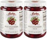 DARBO CONSERVES Wild Lingonberry Sauce, 14.1 OZ (Pack of 2)