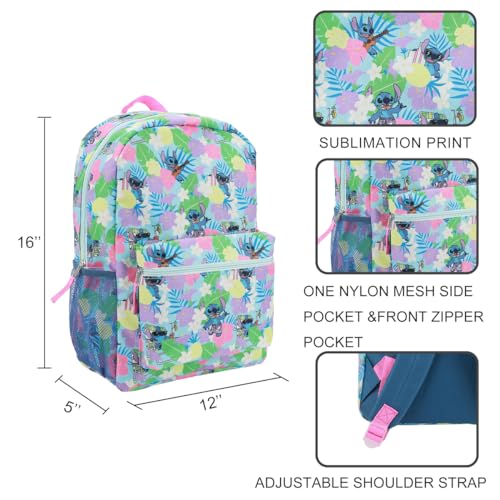 Disney Stitch All-Over Character Print 16" Backpack4