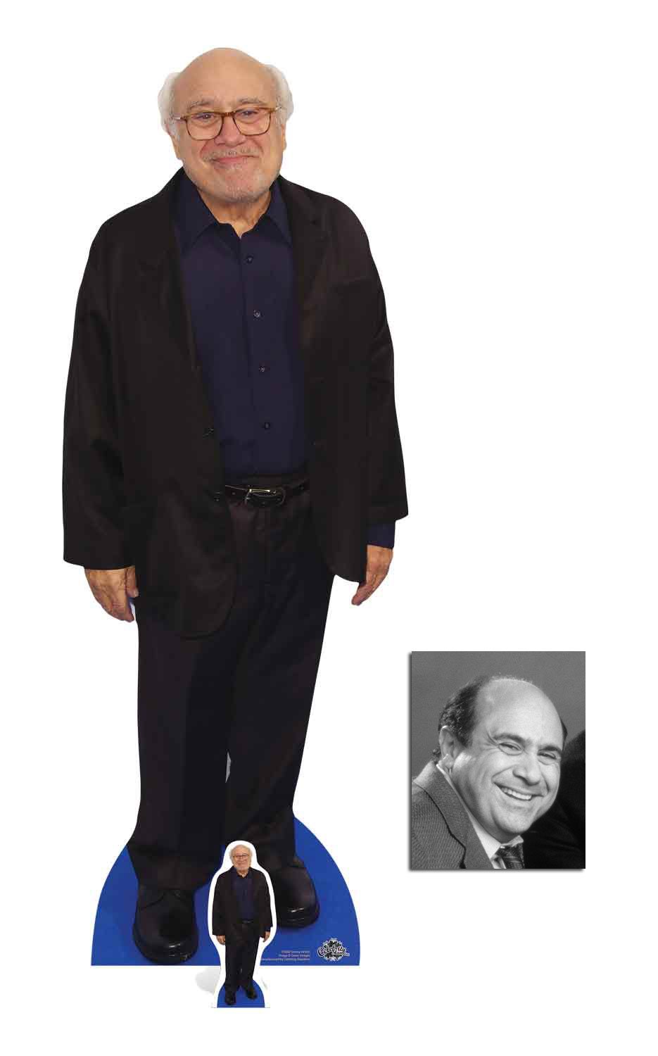 Bundlez-4-Fanz Fan Packs Multicolor Fan Pack - Danny Devito Lifesize Cardboard Cutout/Standup/Standee - Includes 8X10 Star Photo
