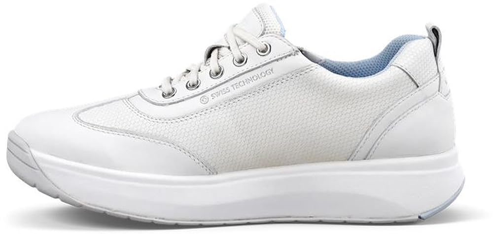 JOYA Laura Black, Damen Schnürschuh aus weichem, gewalktem Leder