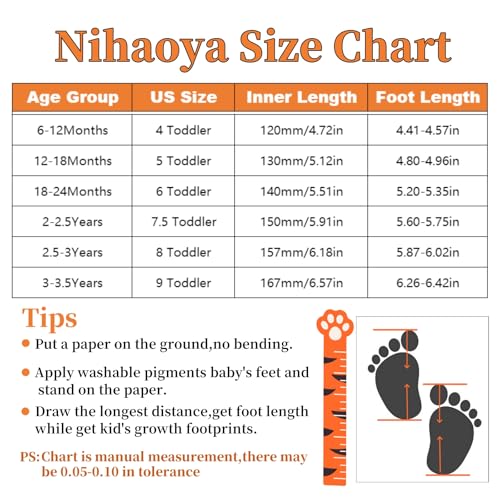 Nihaoya Red Baby Shoes Girl Walking Tennis Sneakers Toddler Athletic Running Shoe Mesh Fashion Size 6-12Months thumb #4