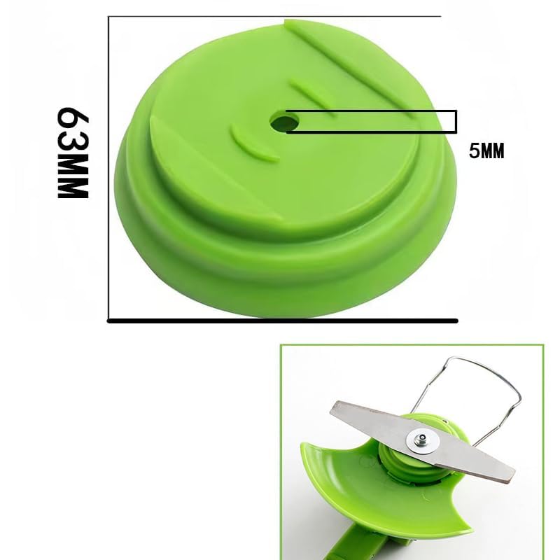 Image of 2PCS Brush Cutter Accessories, Grass Cutter Tools, Brush Cutter Spare Parts with Multi-Angle Guard