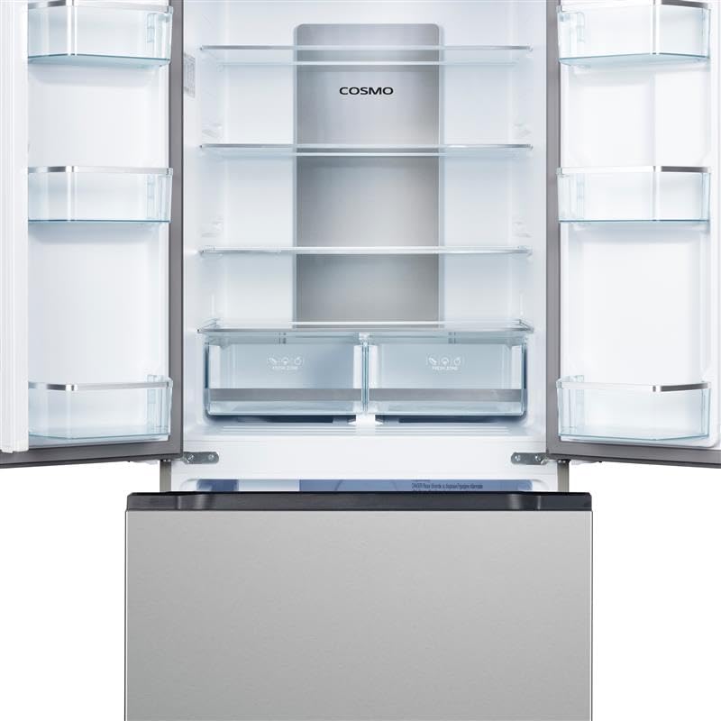 Amazon.com: 30 in. 17.5 cu. ft. Counter Depth 3-Door French Door