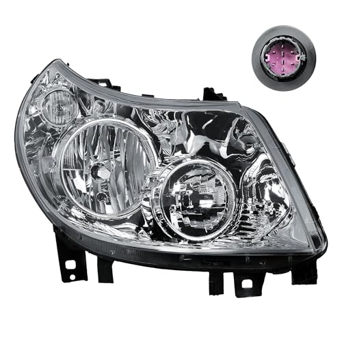LONGLING Phare droit (côté passager), phare avant avec moteur, pour Fiat Ducato, Citroën Jumper, Peugeot Boxer 2011-2014