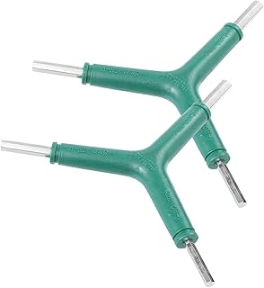 Gogogmee 2 Peças Chave L Para Bicicleta Y Ferramentas Para Bicicleta Chave De Reparo Para Bicicleta Chave Hexagonal De 3 Vias Para Bicicleta Luva De Chave Hexagonal Y