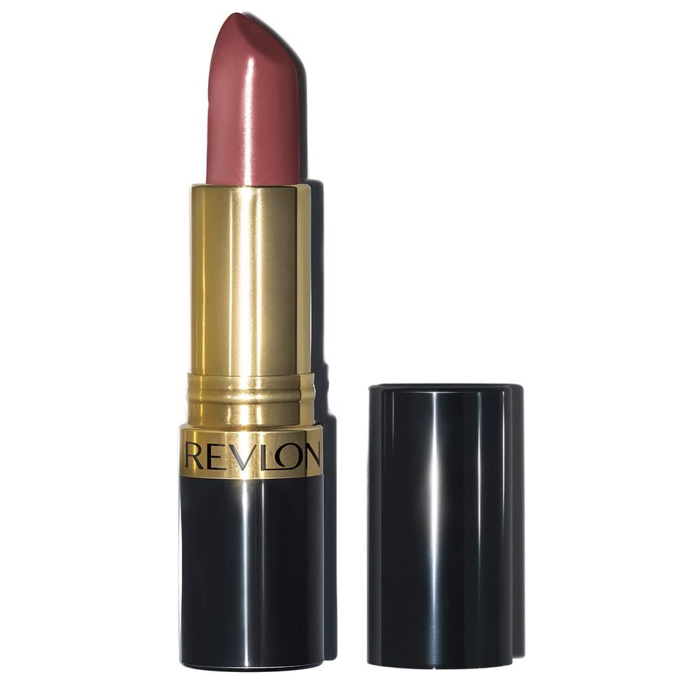 Revlon – Super Lustrous Barra de Labios, con Pigmentos Micro-Finos, Vitamina E, Fórmula Hidratante, Apariencia Suave y Llena, Textura Cremosa, Tono Rum Raisin – 4,2 g