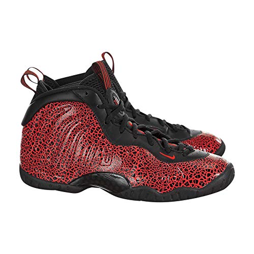 Nike Little Posite One (Kids) Black/Bright Crimson2