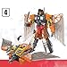 HAKIGO Deformation Toy Combiner Set 5 in 1 Beast Action Figure Robot for Adults Kids