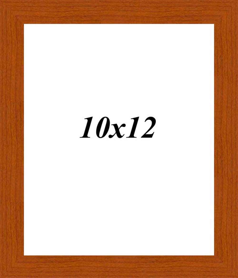 Art Street PAINTINGMANTRA Synthetic Wall Photo Frame (10 in X 12 in, Matted to 8 in X 10 in, Brown), Rectangular, 8x10 Inch