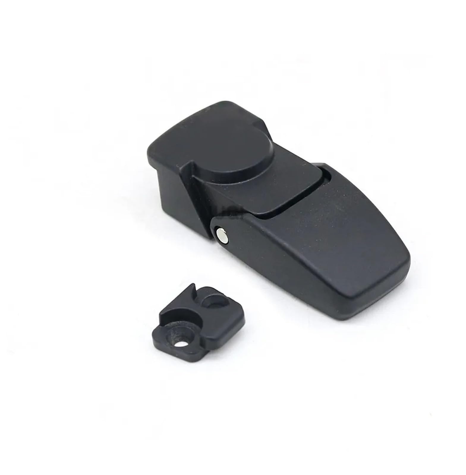 Serrure à double clé à bascule DK604 petite taille noire pour panneau électrique