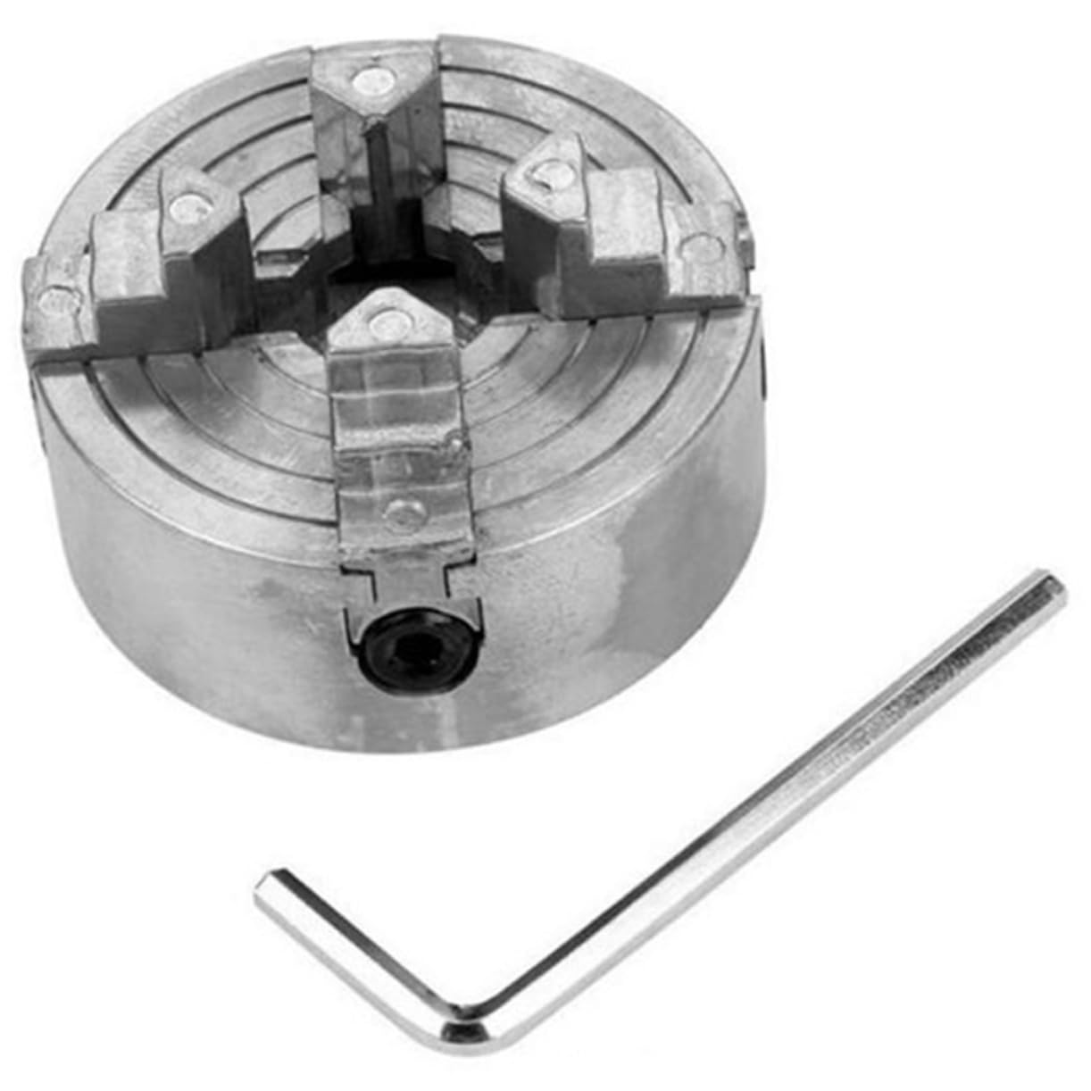 Mini-tour métal mandrin de tour Hemobllo compact outil de bricolage de rechange
