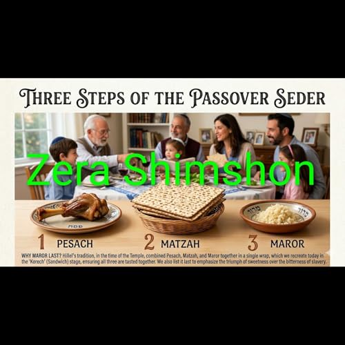 HAGADA INSIGHTS:Why is Maror last?should be 1st like in Egypt 1st we had hardship then freedom? Shouldn't we end w/+