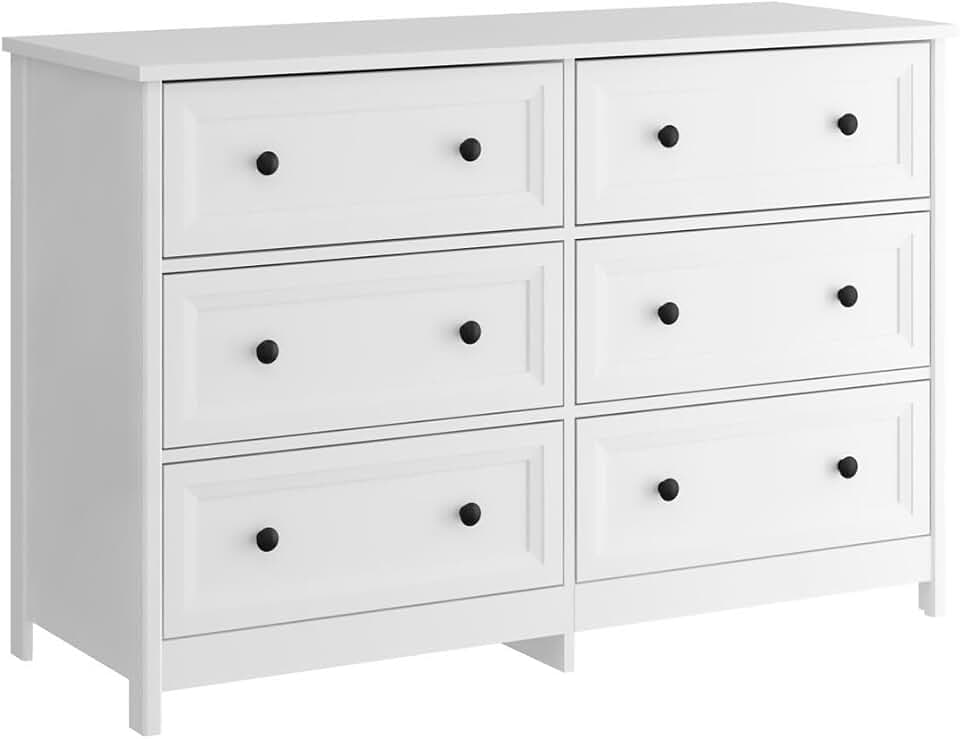 Cômoda 6 Gavetas Ditália Dm-217 Branco