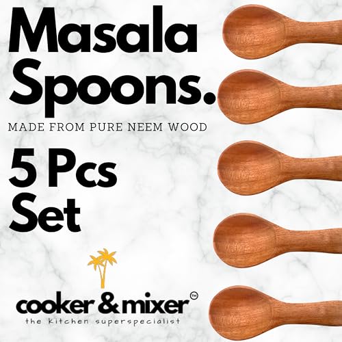 Image of Cooker&Mixer Wooden Flip /Spatula /Ladle for Cooking Dosa /Roti /Chapati | Kitchen Tools | No Harmful Polish | Handmade | Cookware (Royal Combo)