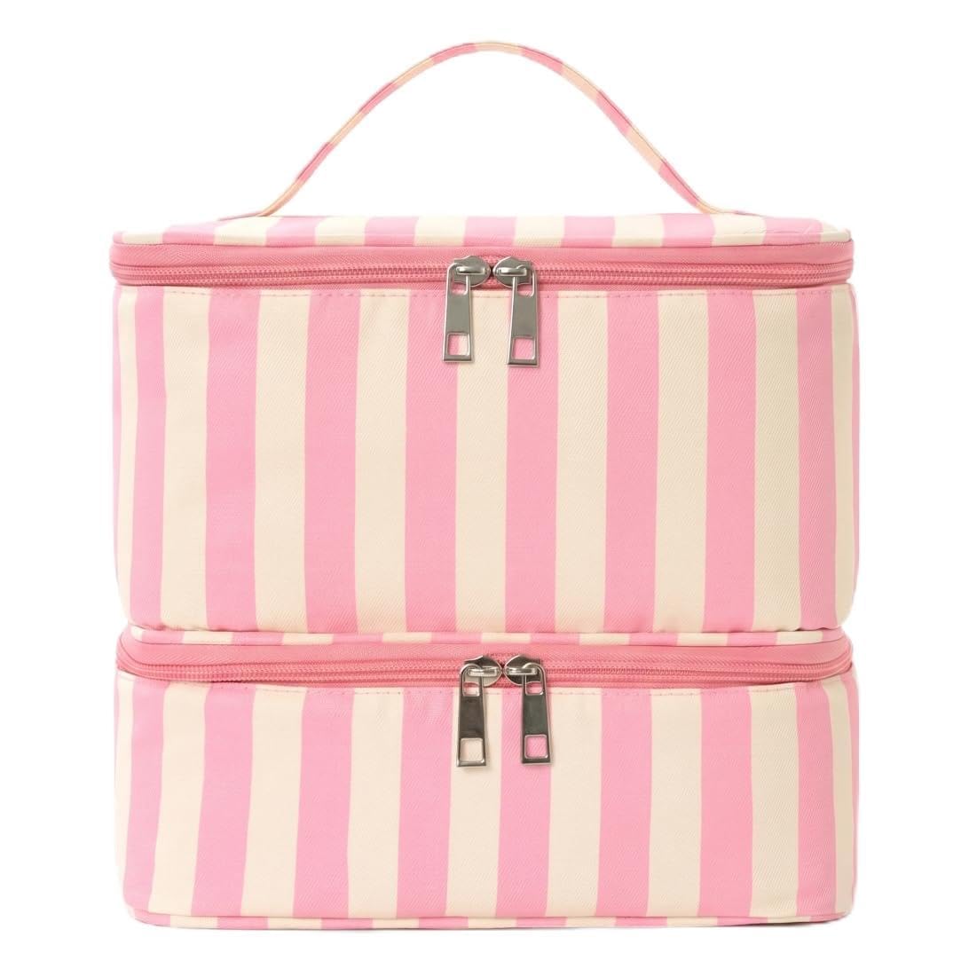 Bolsa organizadora de esmalte de uñas portátil para manicura en casa o salón. 6