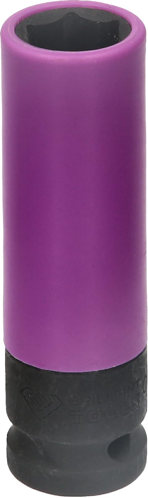 Brilliant Tools Multicoloured Bt691004 1/2 Inch Aluminium Rim Power Socket, 15 Mm [Powered By Ks Tools]