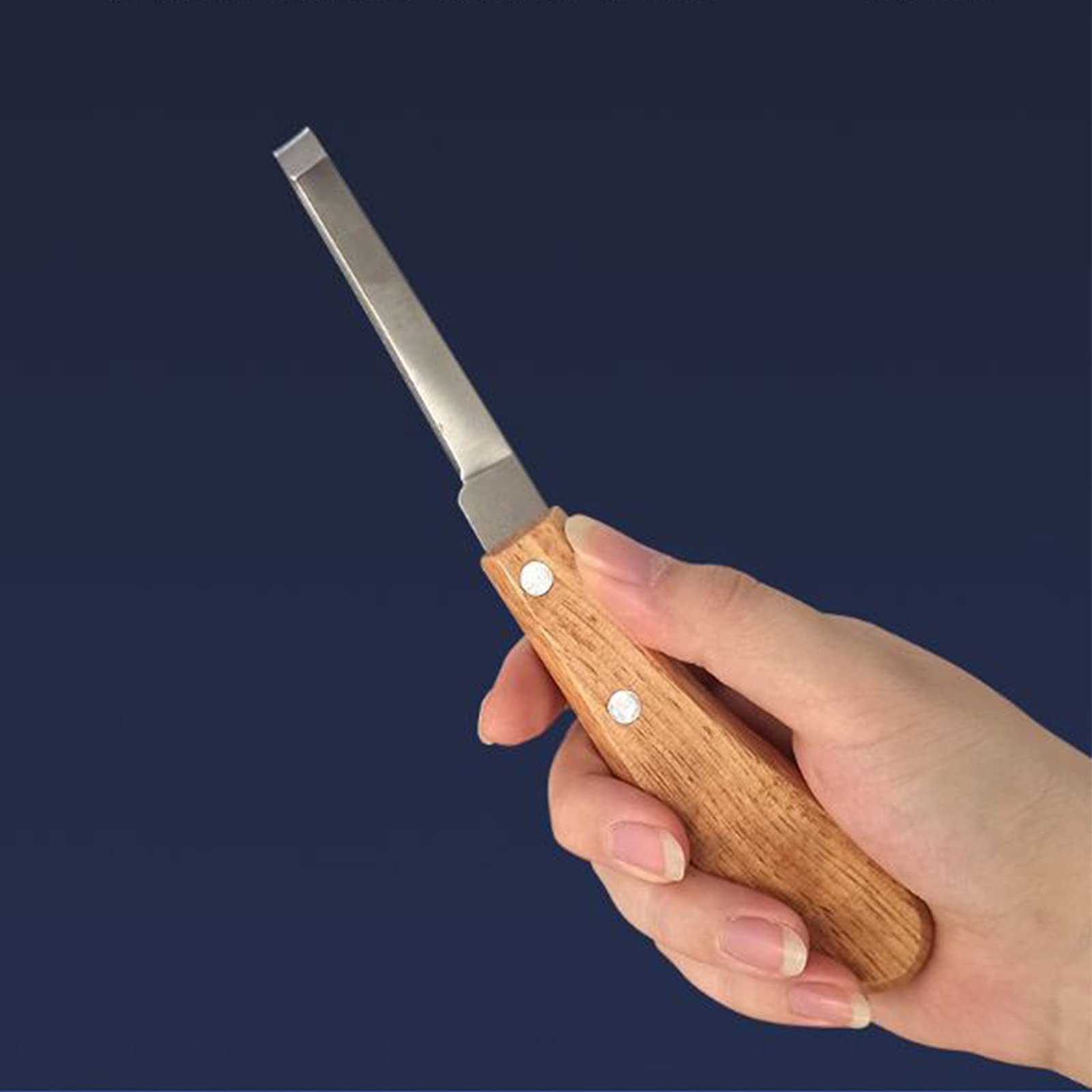 Kuhpferd Huf Reparaturmesser L-förmig Links- Und Rechts-huf-Reparatur-Werkzeug-Rinder, Schafe Und Eselpferd Doppelschneiderte Huf Reparaturmesser Reitversorgung