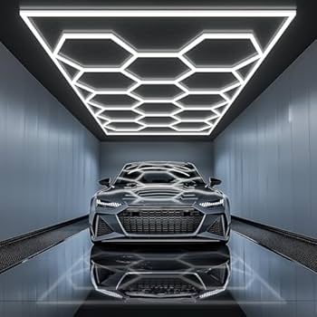 156W 六角形 LEDライト ガレージ用 156W 六角形 LEDライト ガレージ用