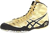ASICS Men's JB Elite Wrestling Shoe,Olympic Gold/Black/White,11 M US
