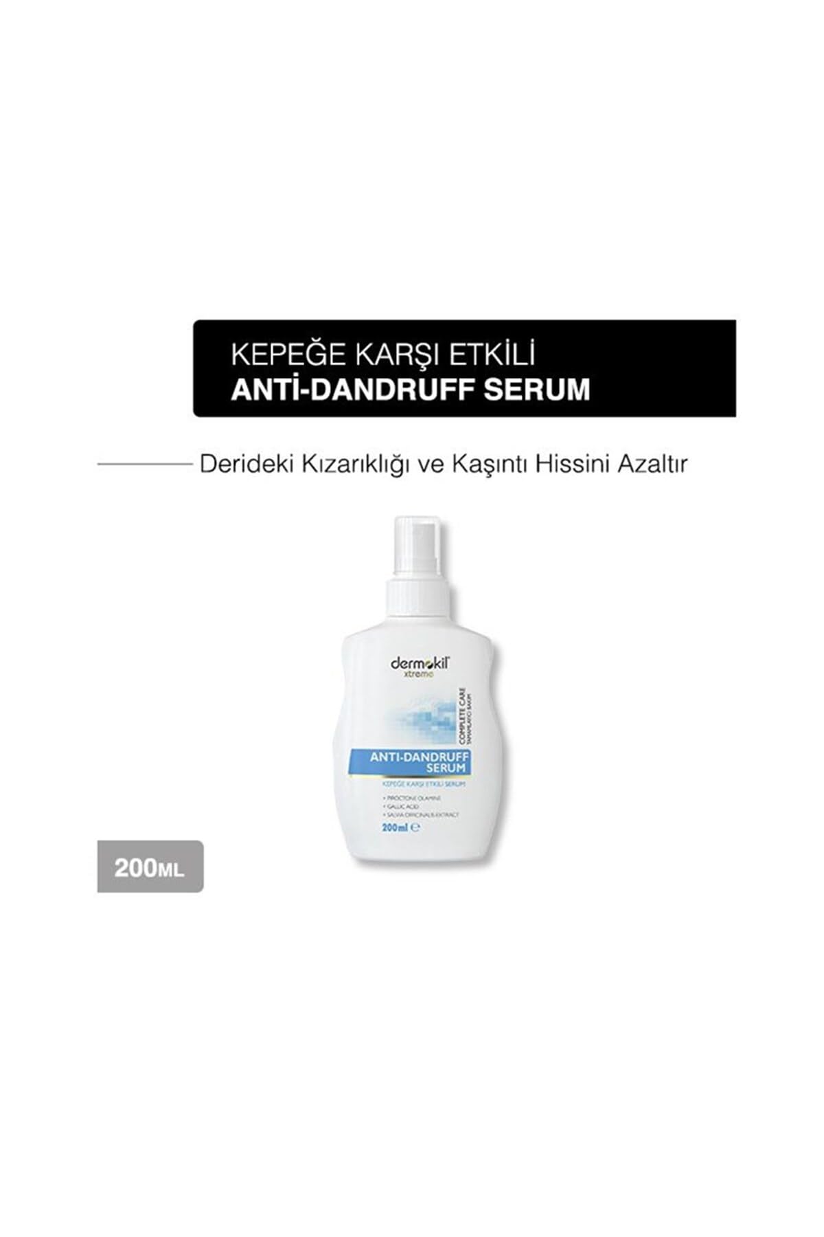 Dermokil Kepeğe Karşı Etkili Serum, 200 ml x 2 Adet