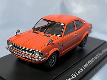 ミニカー1/43 トロフュー トヨタ カローラ レビン （TE27）150台限定 Amazon | 1/43 ミニカー カローラ レビン TE27 (オレンジ