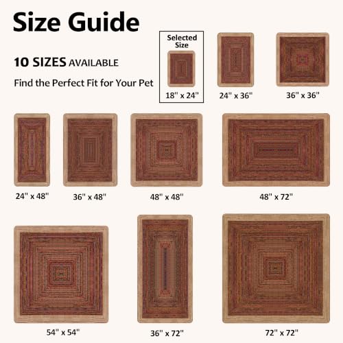 Image of Washable Pee Pads for Dogs, Reusable Puppy Potty Training Pads, Ultra-Absorbent Thick Waterproof Leak-Proof Non-Slip Pads & Mat for Crate, Playpen, Floor, Whelping & Housebreaking, 2 Pack 18 inchx24 inch