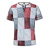 Printed t Shirts t Shirts for Men Adult Red, XL #2