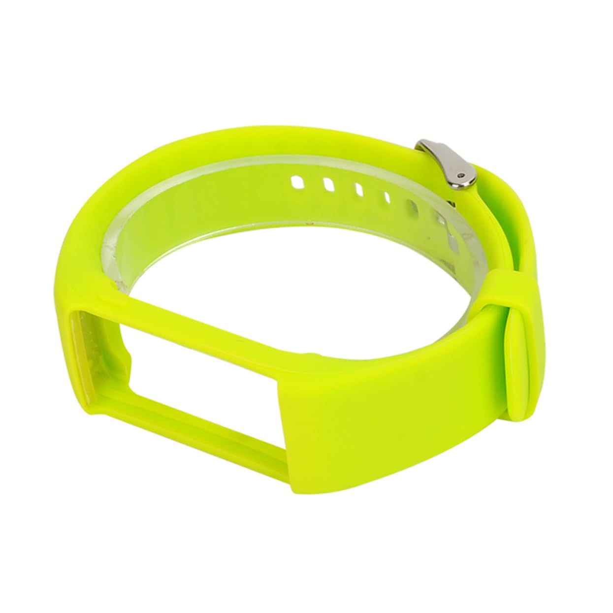 Artibetter 3piezas Correa De Reloj De Silicona Para Pulsera Inteligente De Moda Color Lima Diseño Cómodo y Estiloso Para Uso Diario