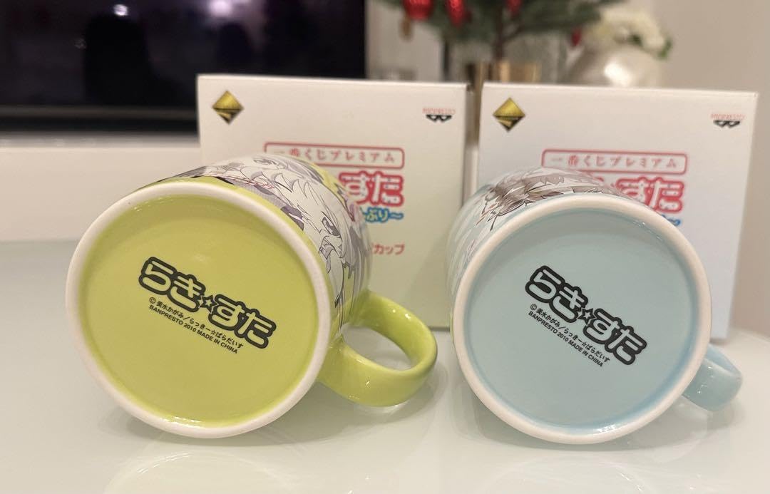 らき⭐︎すた　一番くじプレミアム　マグカップ Amazon.co.jp: ビッグマグカップ2 一番くじプレミアム らきすた