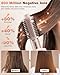 7MAGIC 7 in 1 Hair Styler & Hair Dryer Brush, 110,000 RPM High-Speed Blow Dryer with Negative Ions for Frizz-Free Styling Fast Drying Curling Volumizing Straightening, Hot Air Styler with Travel Case