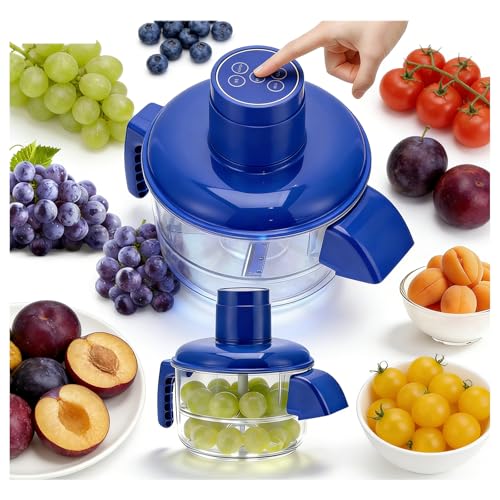 Strixorn Elektrische Trauben-Schälmaschine Knoblauch-Schälmaschine USB Elektrischer Obstschäler Werkzeug zum Schälen von Kirschtomaten Knoblauch müheloses Schälen für die heimische Küche