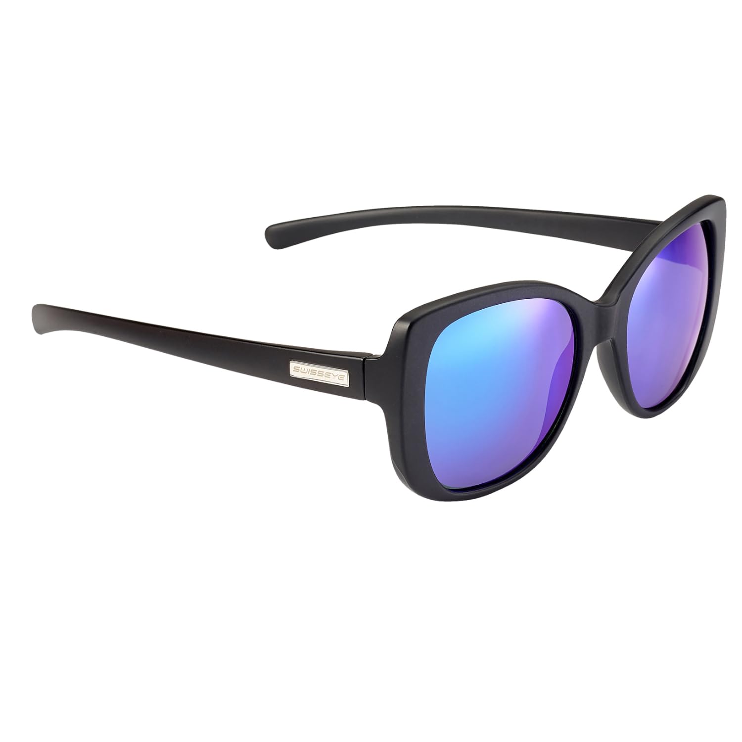 Swiss Eye Gardosa Re sportbril, mat zwart, M