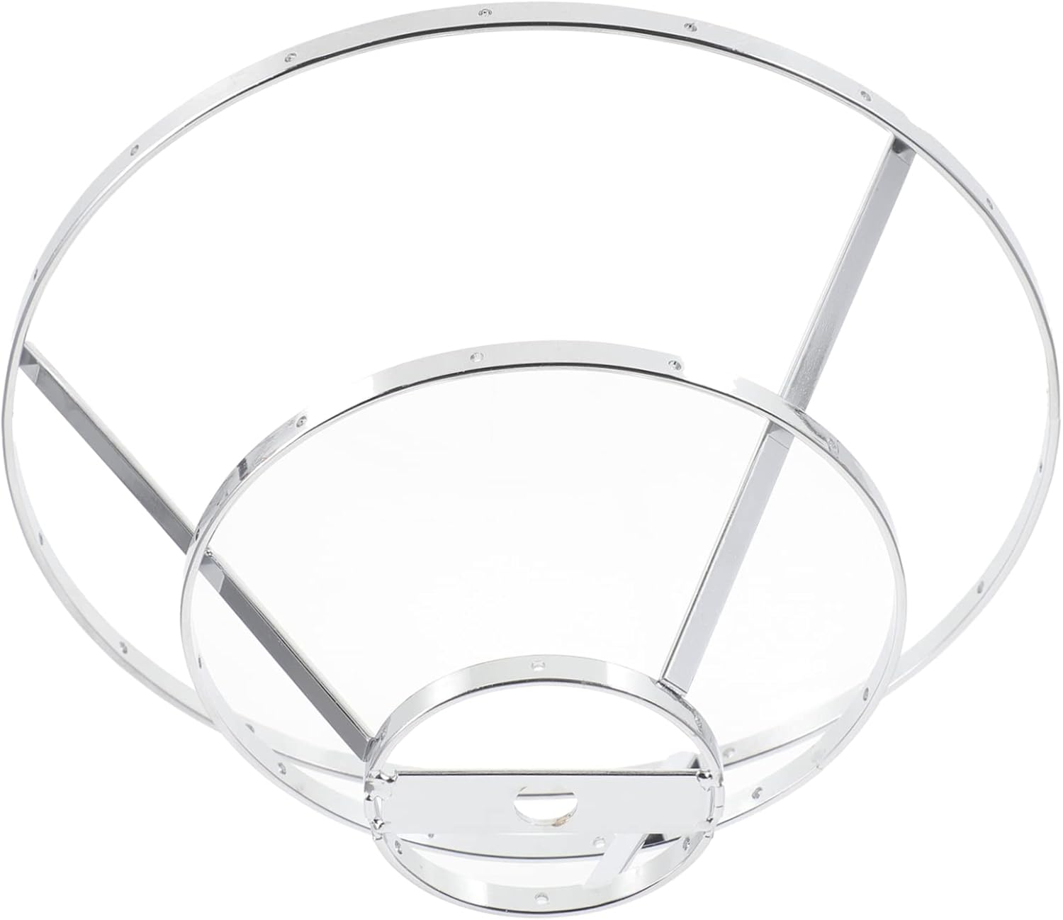 2pcs Lampshade Holder for Diy Lighting Ceiling Pendant Light Shade Frame Easy to Install