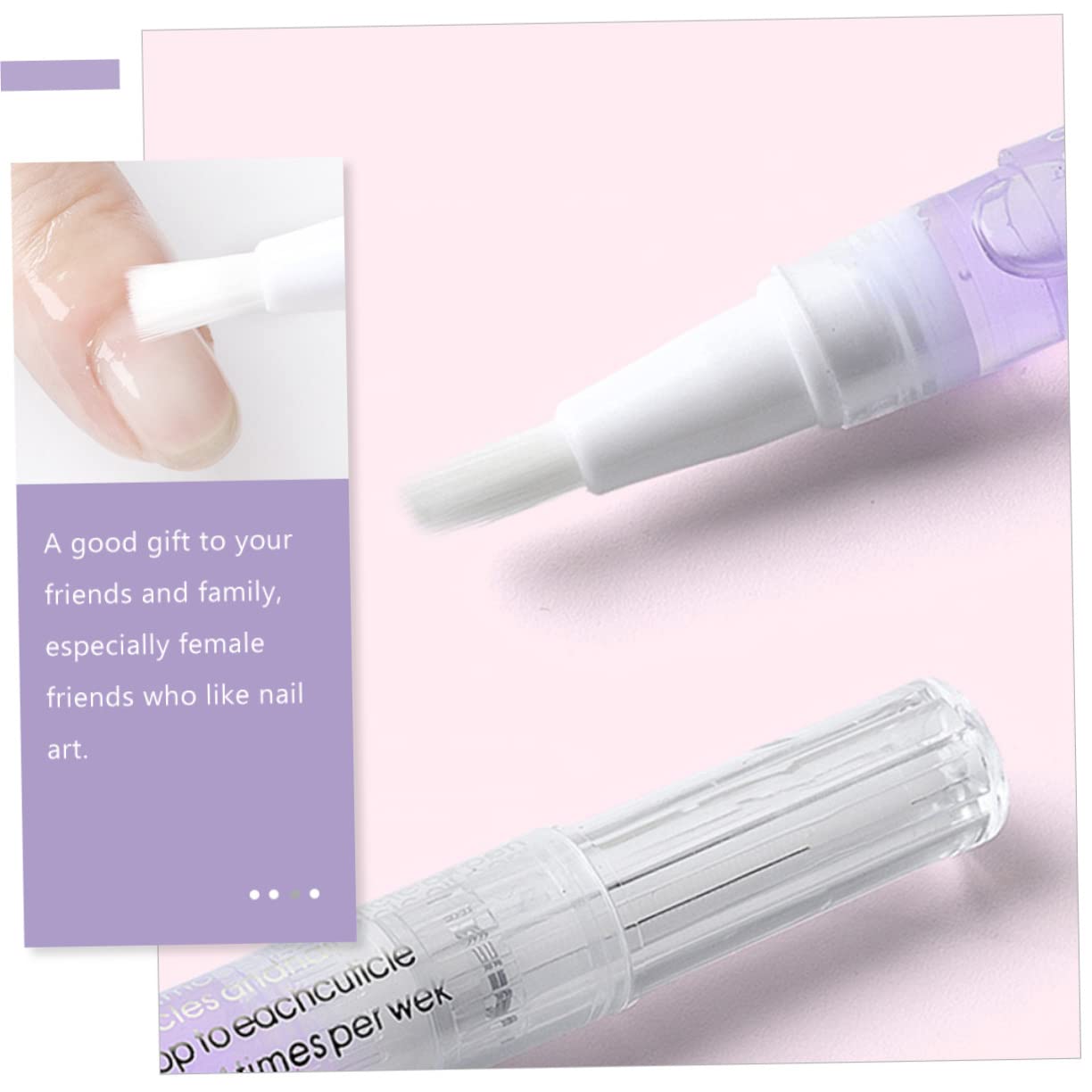 10piezas Bolígrafos De Aceite Para Cutículas Bolígrafos Nutritivos Para Uñas Para Salón De Uñas Doméstico Para Manicura