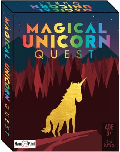Magical Unicorn Quest Card Game - A Strategic Card Game and Party...