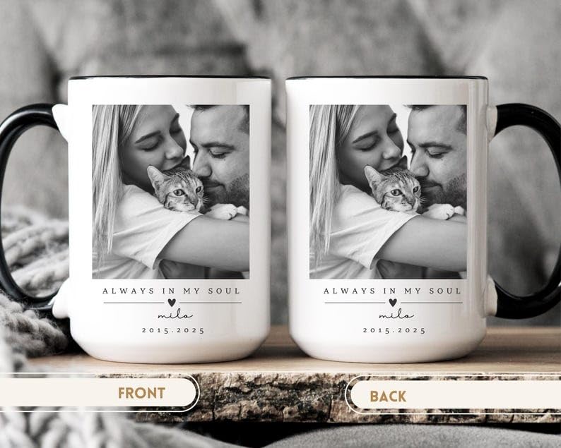 Taza personalizada para perro con foto miniatura 5