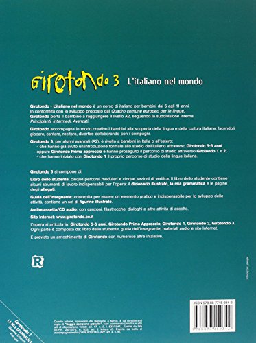 Girotondo. l'italiano nel mondo (Vol. 3): Libro