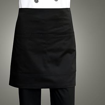 Unisex Kitchen Cooking Waist Half Apron Restaurant Bistro Aprons