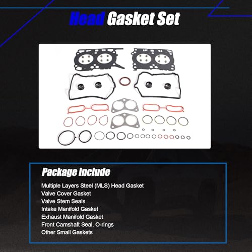 Image of AUCERAMIC 10105-AC480 Engine Head Gasket Set fit for Subaru BRZ 2013-2020, Scion FR-S 2013-2016, Toyota 86 2017-2020 2.0L H4 Gas DOHC FA20 Engine Replaces 10105-AC690, 11044AA810