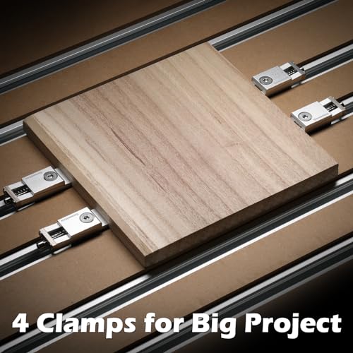 Genmistu T-Track Mini Vise Hold Down Clamp kit [4PCS]