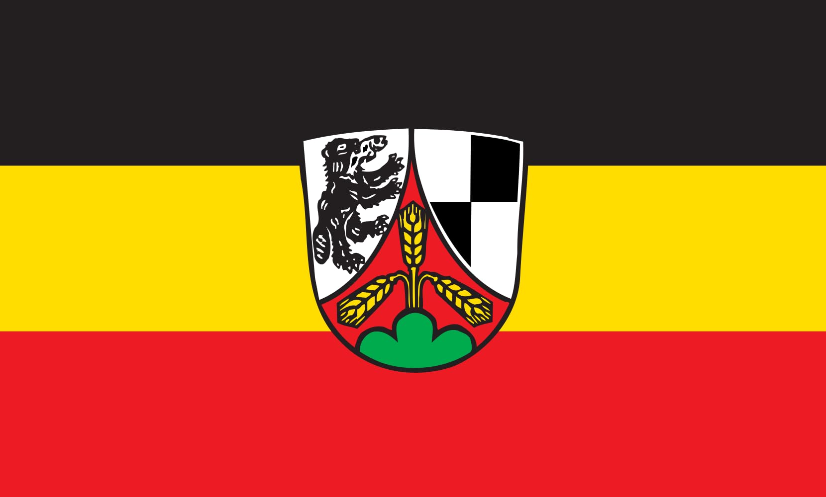 Drapeau Large Roggenburg de 1.35m² aux finitions soignées style paysage