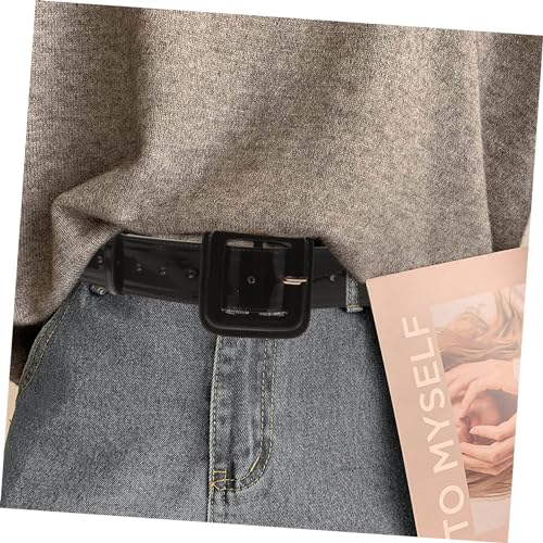Fashion Women Wide PU Waist Belt Adjustable Vintage Dress Belt for Jeans and Coats Shiny Black Stylish Waspie Corset Accessory for Work and Casual Wear4