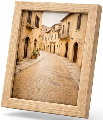 Abio Bilderrahmen MDF Acrylglas Fotorahmen Frame Posterrahmen für Fotos Bilder Poster Rustikal Posterrahmen